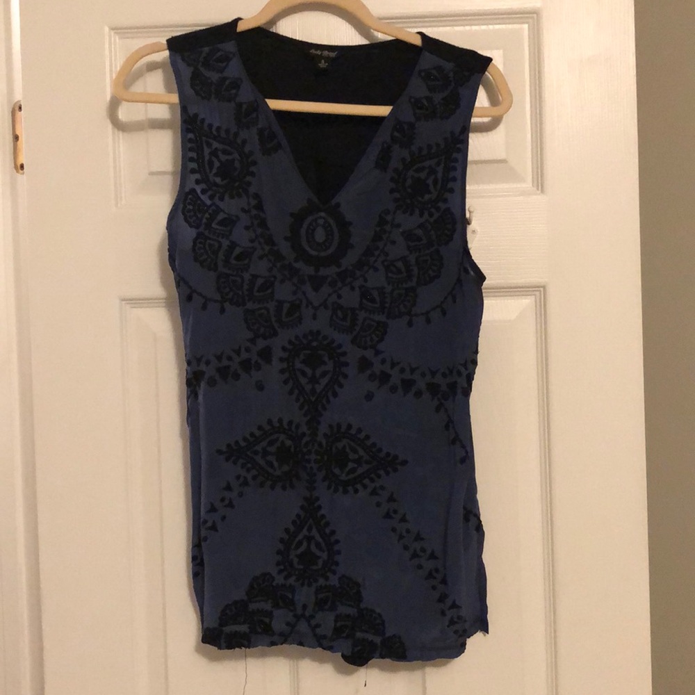 Lucky Branded Beaded Top